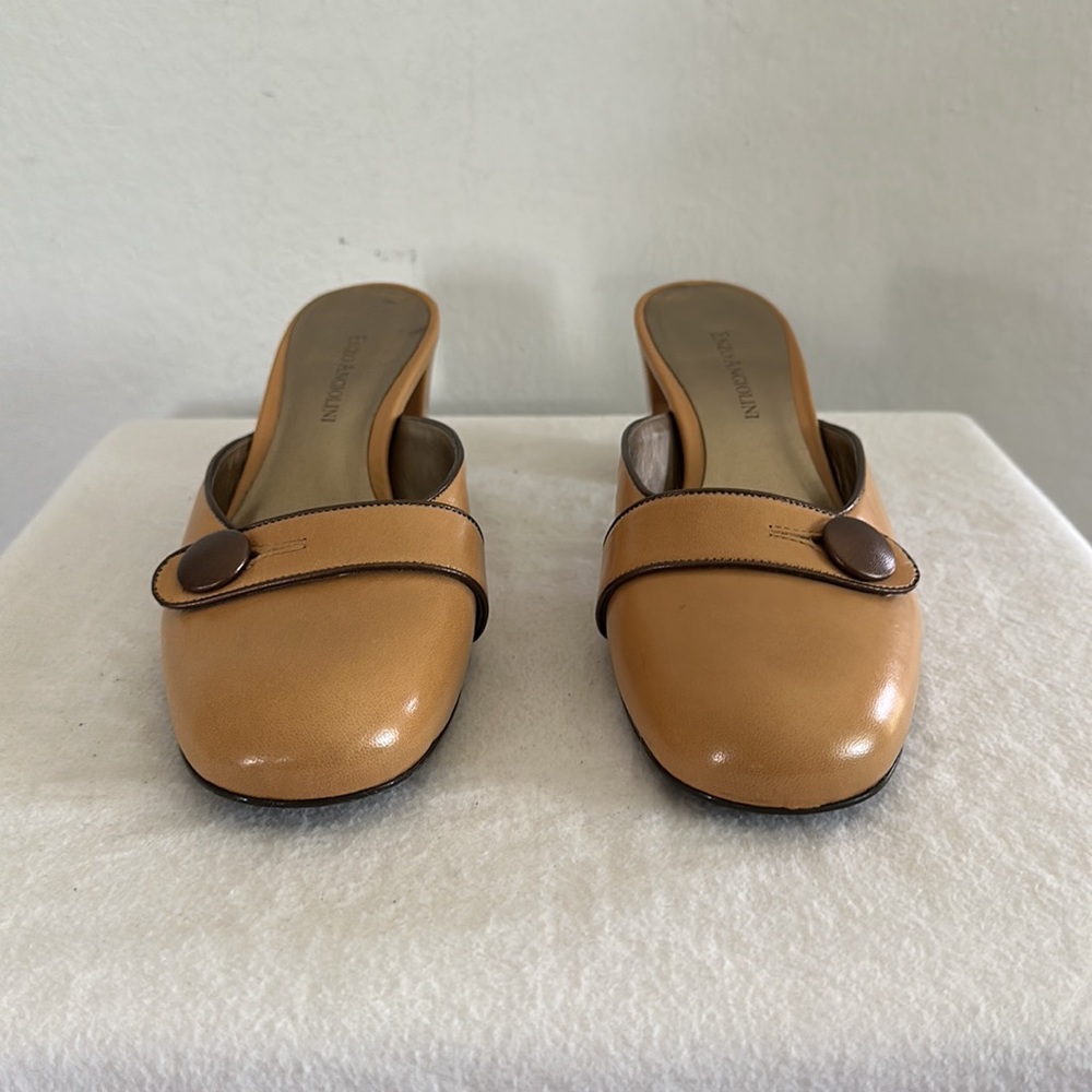 Enzo Angiolini Eadanubd Camel Dark Brown Shoes - Picture 3 of 7